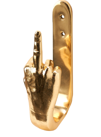 Golden hand gesture hook