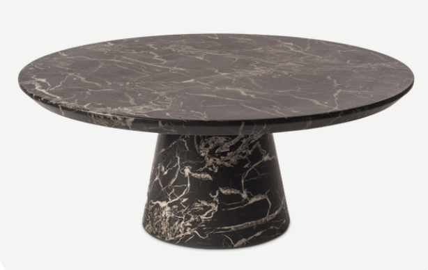 Marble effect coffee table