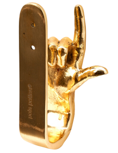 Golden hand gesture hook