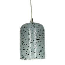 Load image into Gallery viewer, Speckled glass pendant light 16.5x22