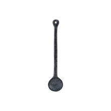 Load image into Gallery viewer, Black stoneware spoon