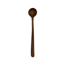 Load image into Gallery viewer, Teak wooden serving spoon
