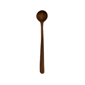 Teak wooden serving spoon