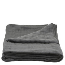 Load image into Gallery viewer, Dark grey lia bedspread 140x260