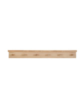 Load image into Gallery viewer, 6 peg oak rail with shelf