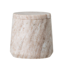 Load image into Gallery viewer, Marble felica lidded jar