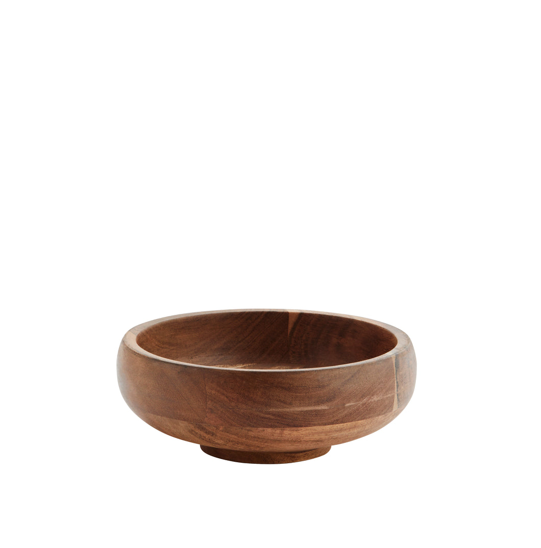 Acacia wood bowl