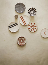 Load image into Gallery viewer, Black striped cake stand