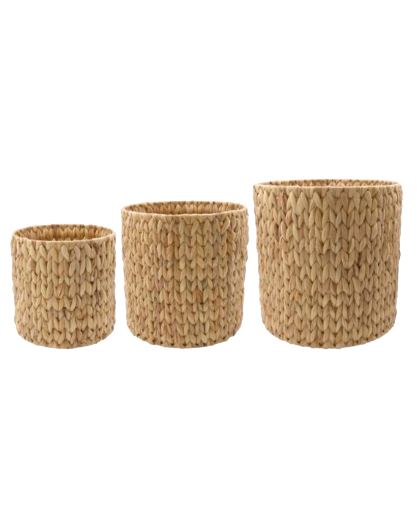 Nest of baskets/planters 30cm