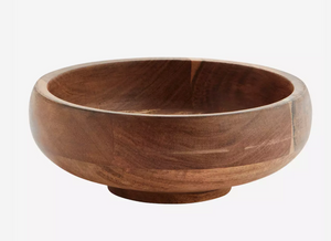 Acacia wood bowl