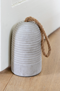 Door stop cement with rope