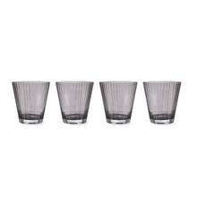 Load image into Gallery viewer, Smoke short tumblers set of 4