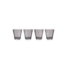 Load image into Gallery viewer, Smoke short tumblers set of 4