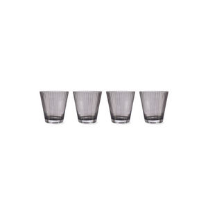 Smoke short tumblers set of 4