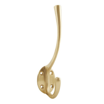 Brass hook set of 2