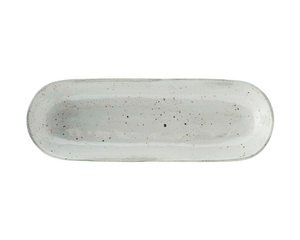 Rustic grey serving dish