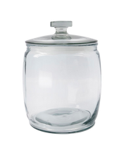 Load image into Gallery viewer, Glass preserving storage jar large