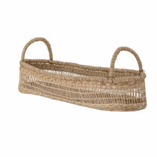 Load image into Gallery viewer, Natural seagrass basket long