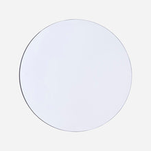 Load image into Gallery viewer, Clear round wall mirror 50cm