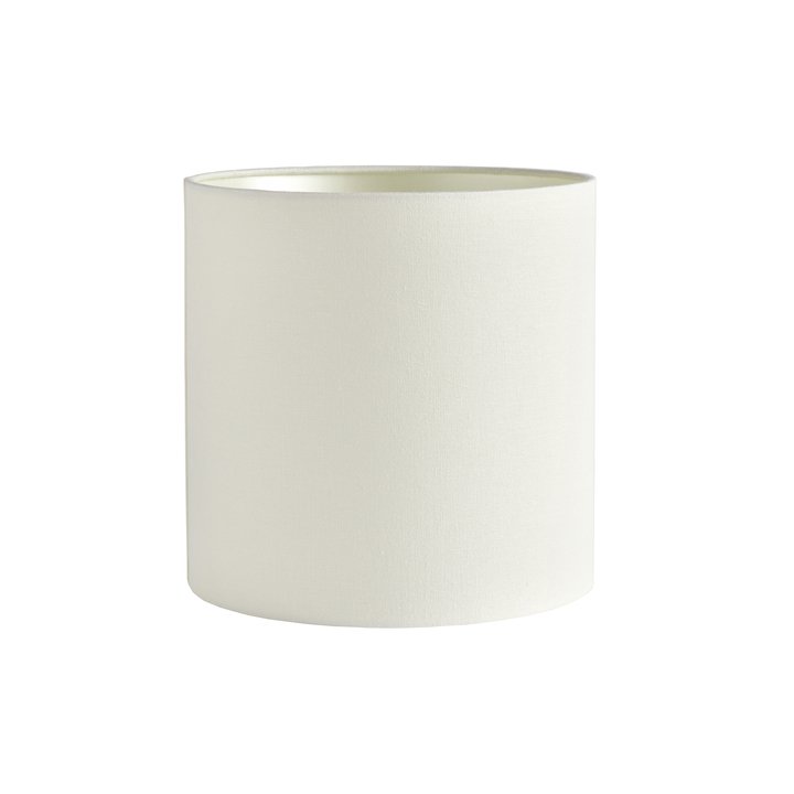 Ecru cylinder lampshade 35cm